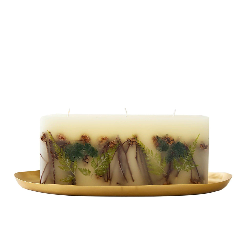 Forest Brick Botanical Candle