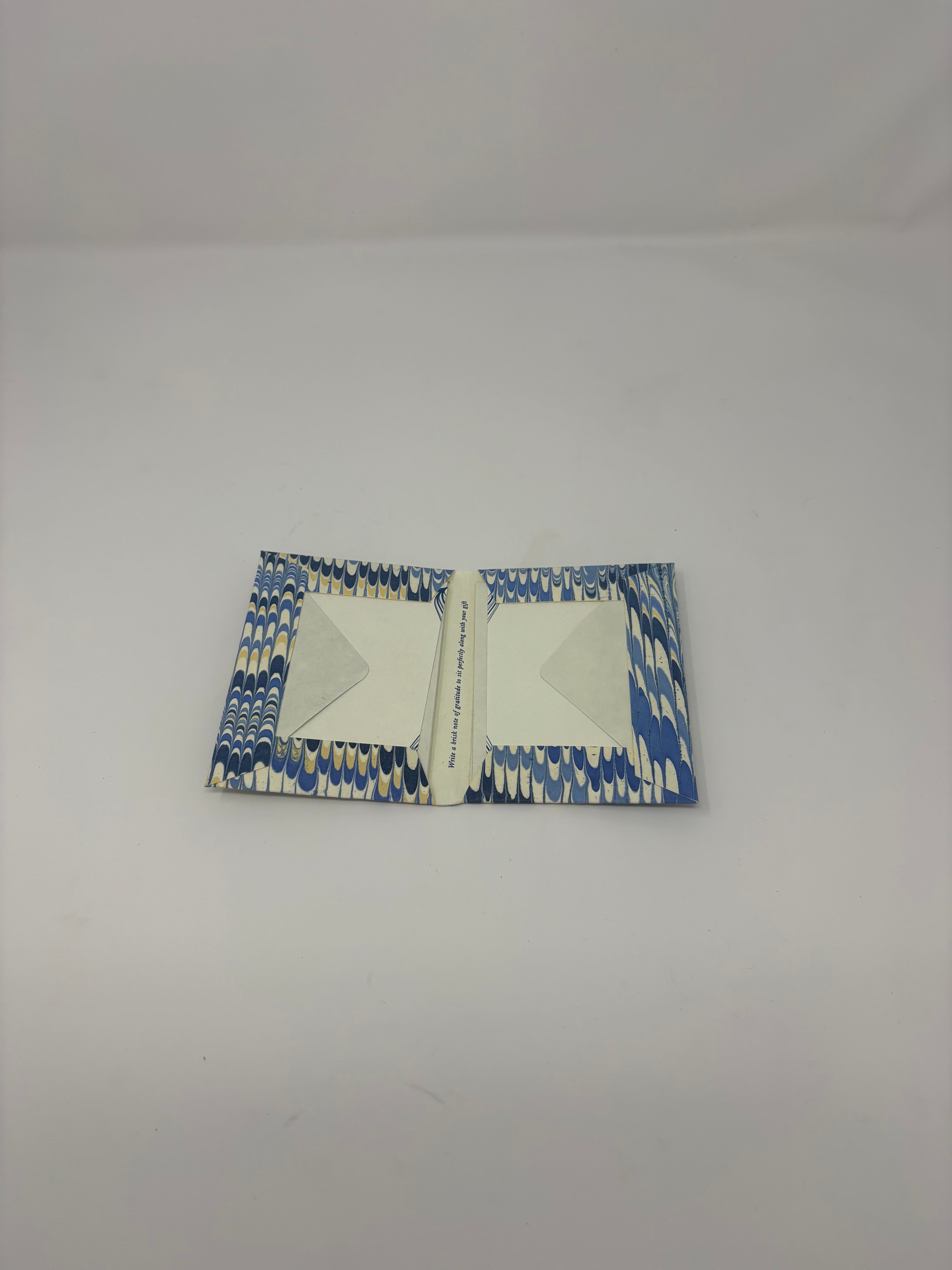 Hand Marbled Note Card Set
