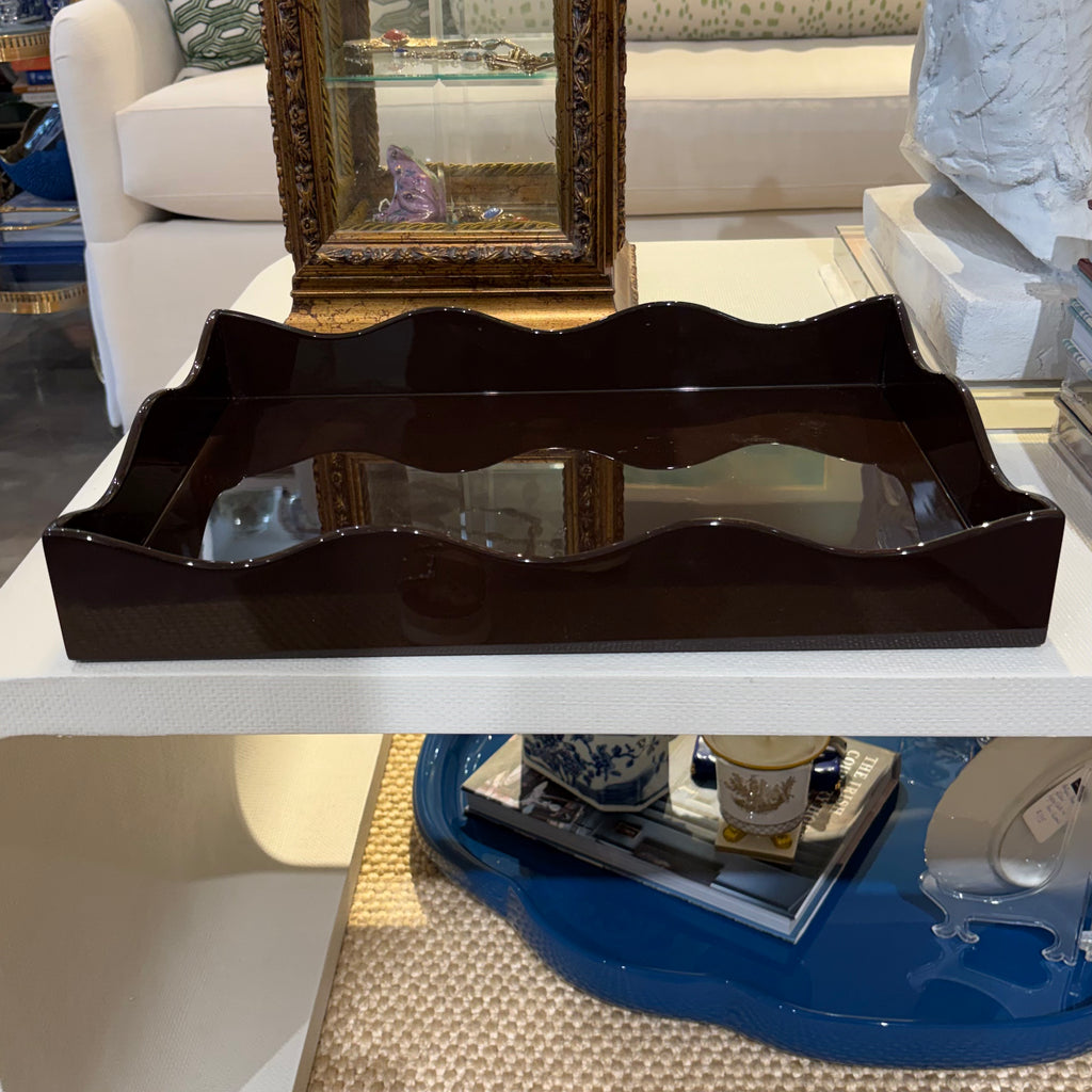 Medium Belles Rives Tray (Chocolate)