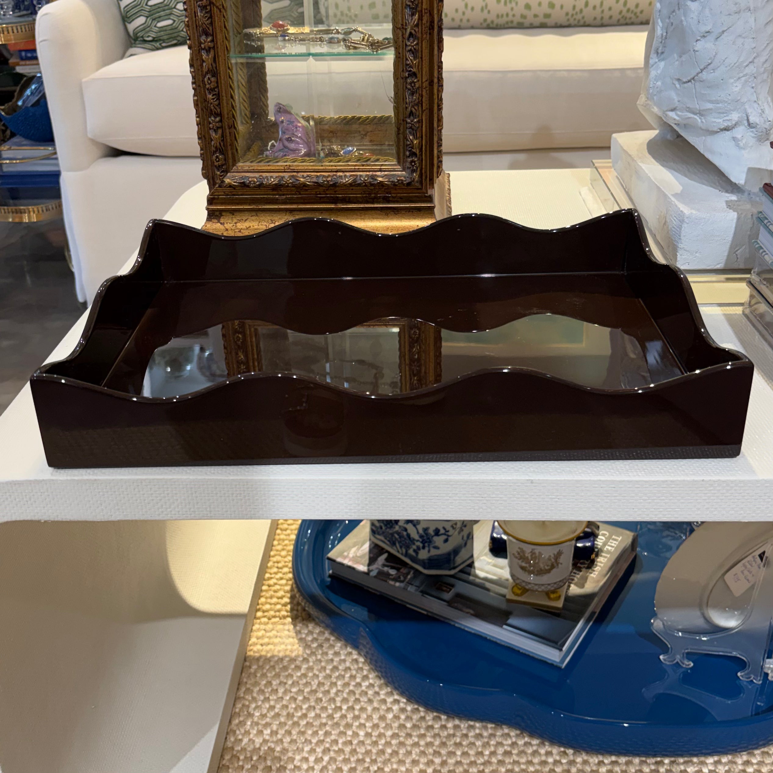 Medium Belles Rives Tray (Chocolate)