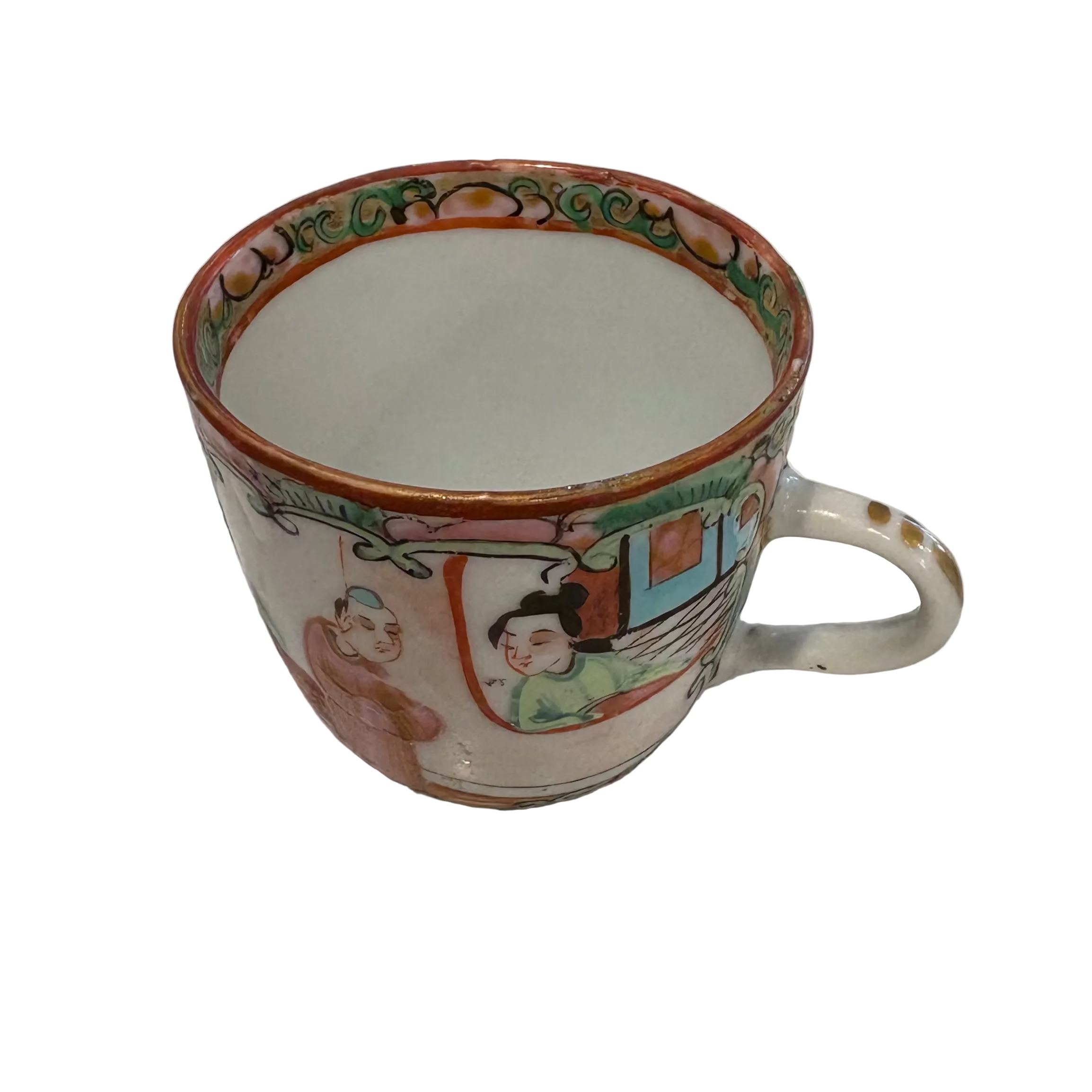 Rose Medallion Espresso Cup