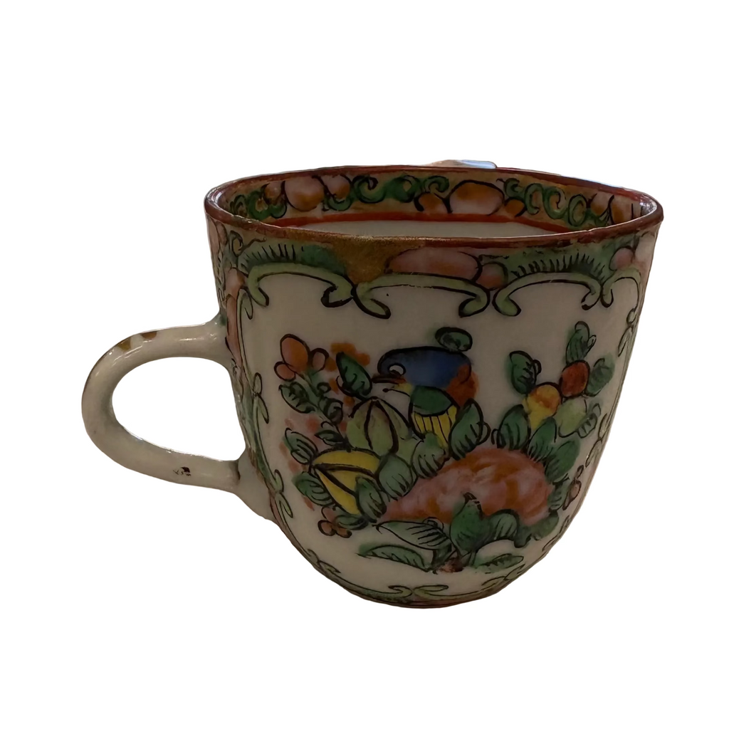 Rose Medallion Espresso Cup