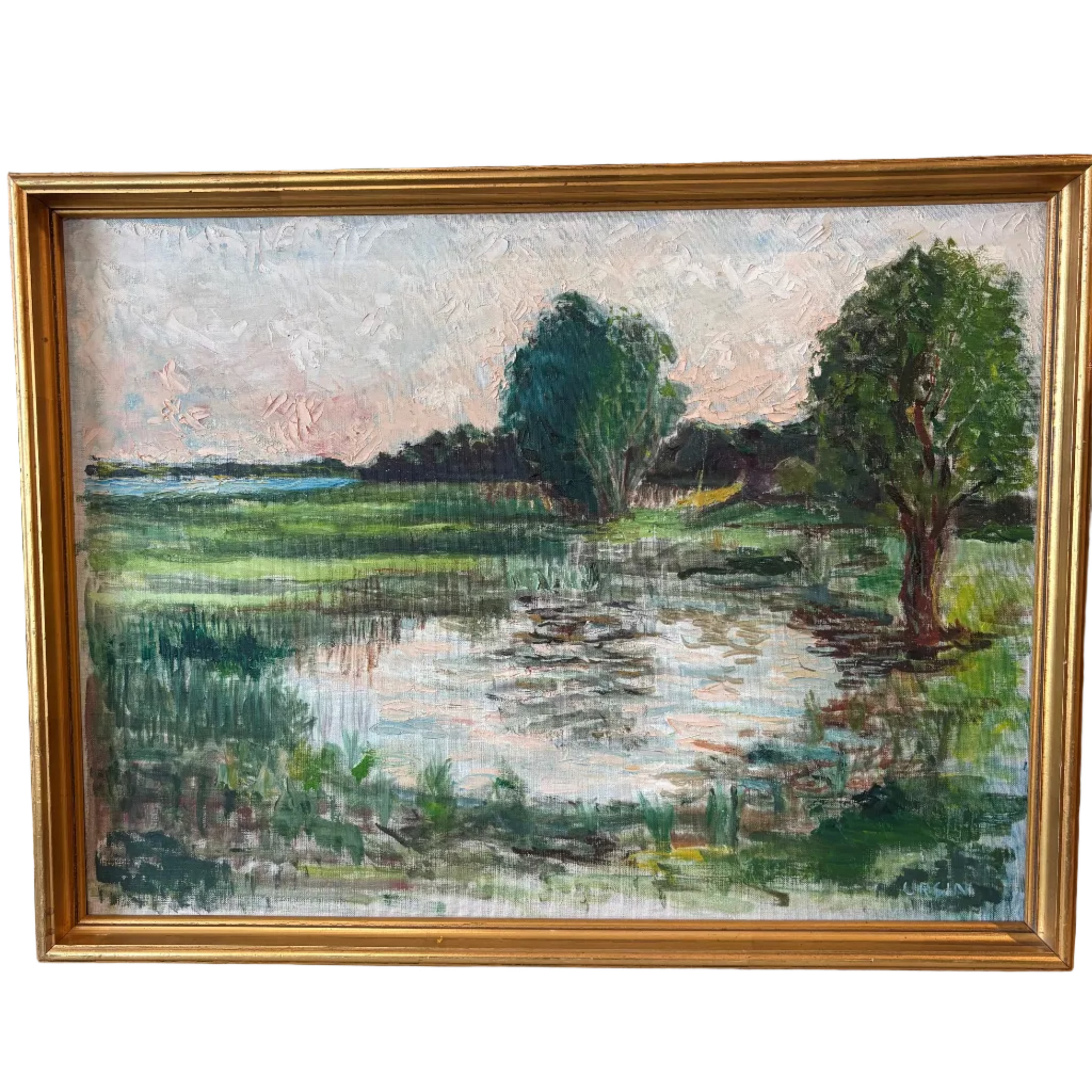 Ursin signed oil painting