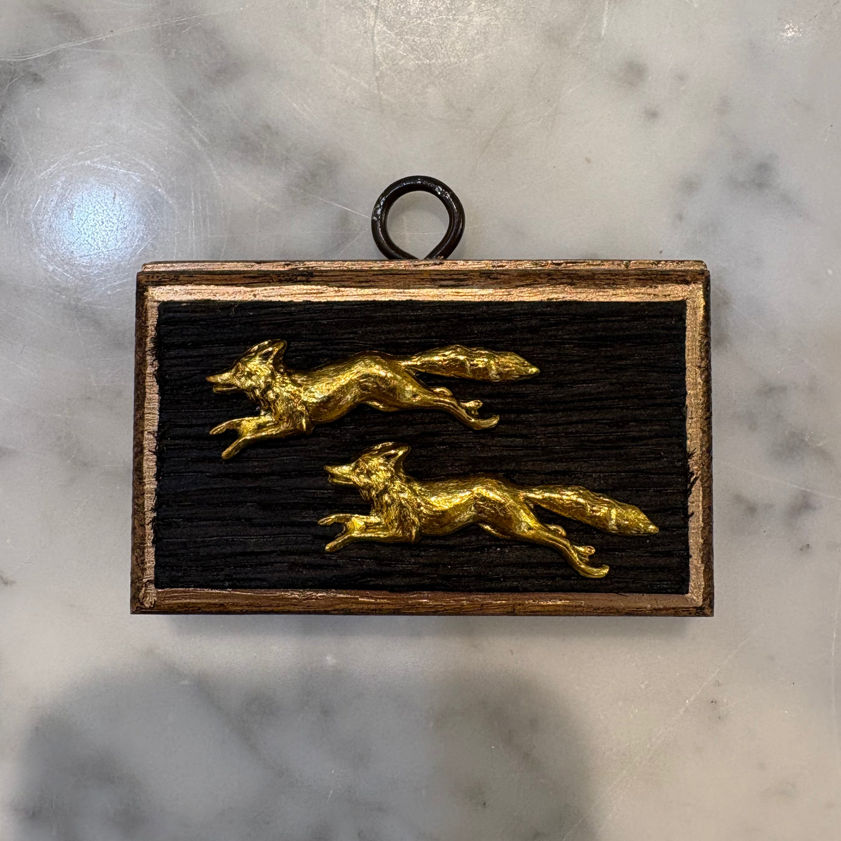 Museum Bees - Two Fox running