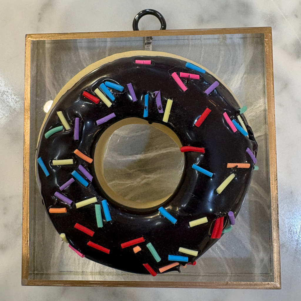 Museum Bee - Chocolate Doughnut with sprinkles
