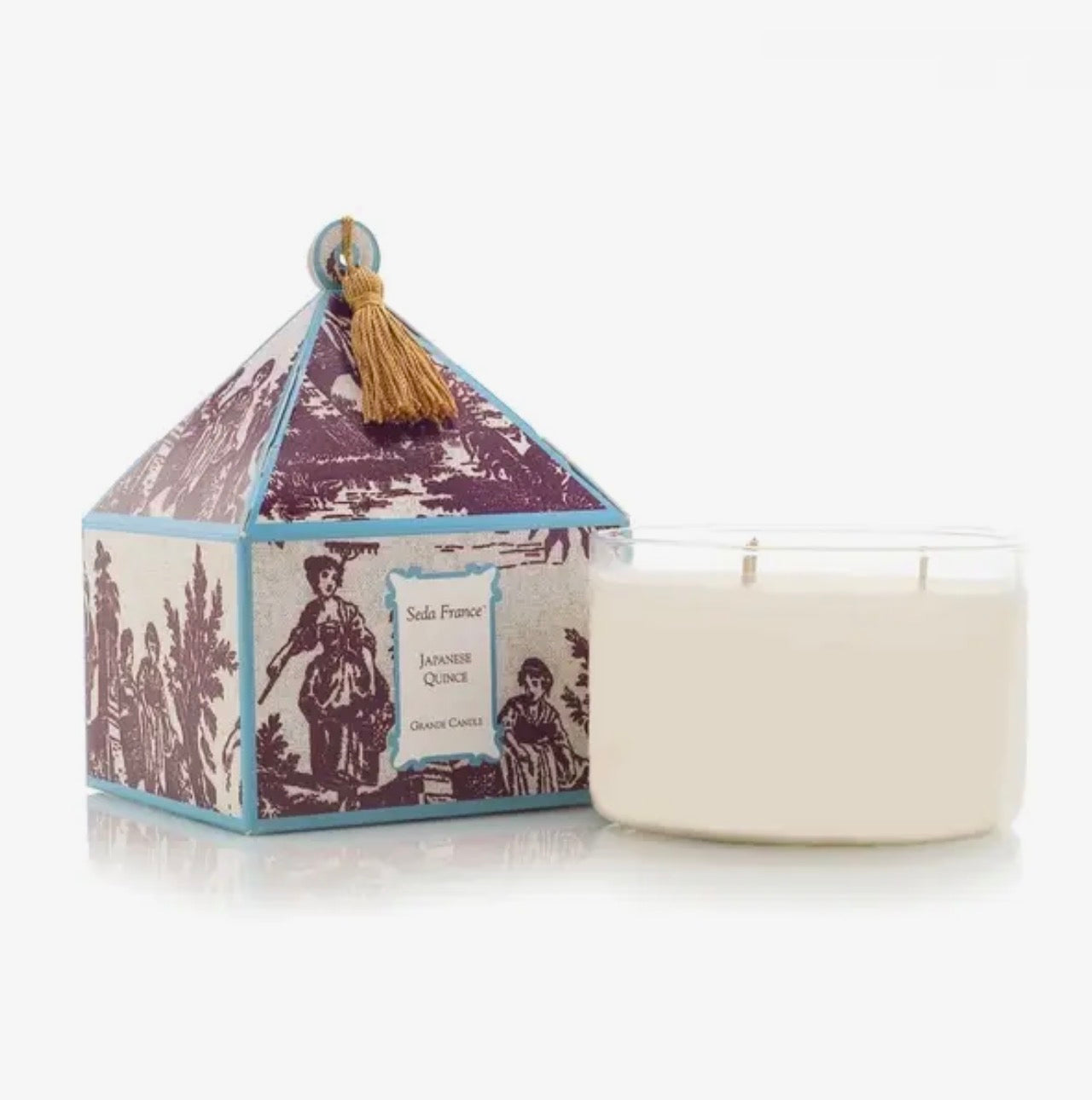 Japanese-Quince-Three-Wick-Candle