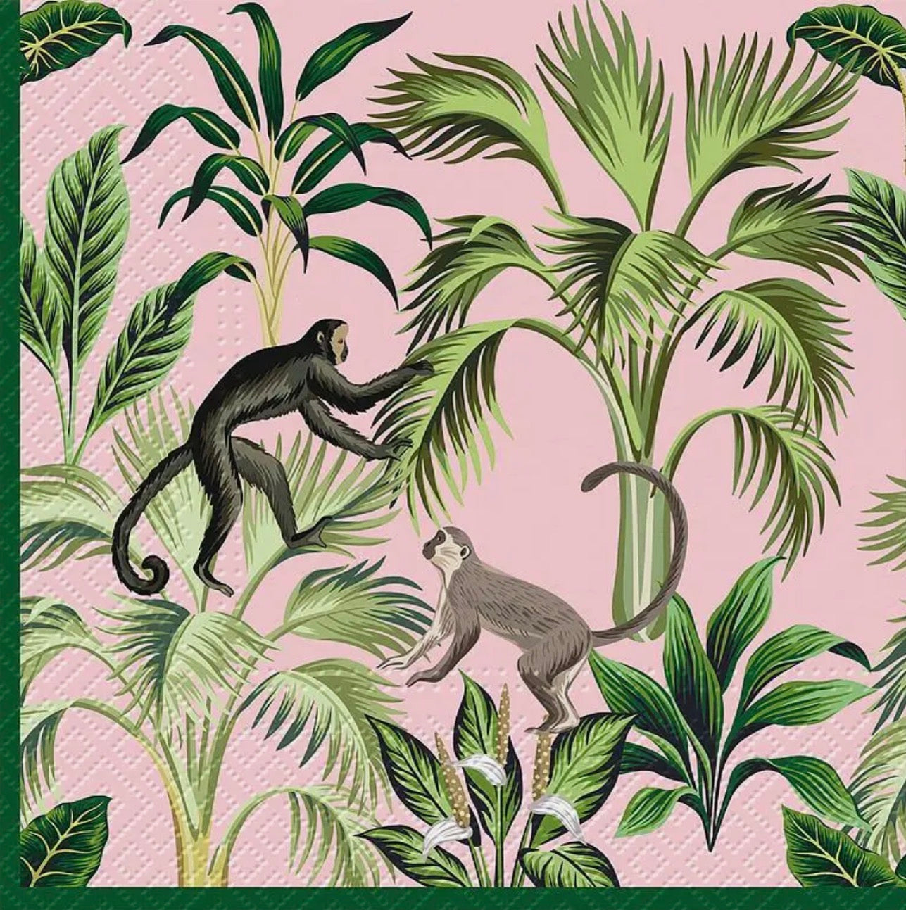 Large Monkey Fun Napkins- 20 pack