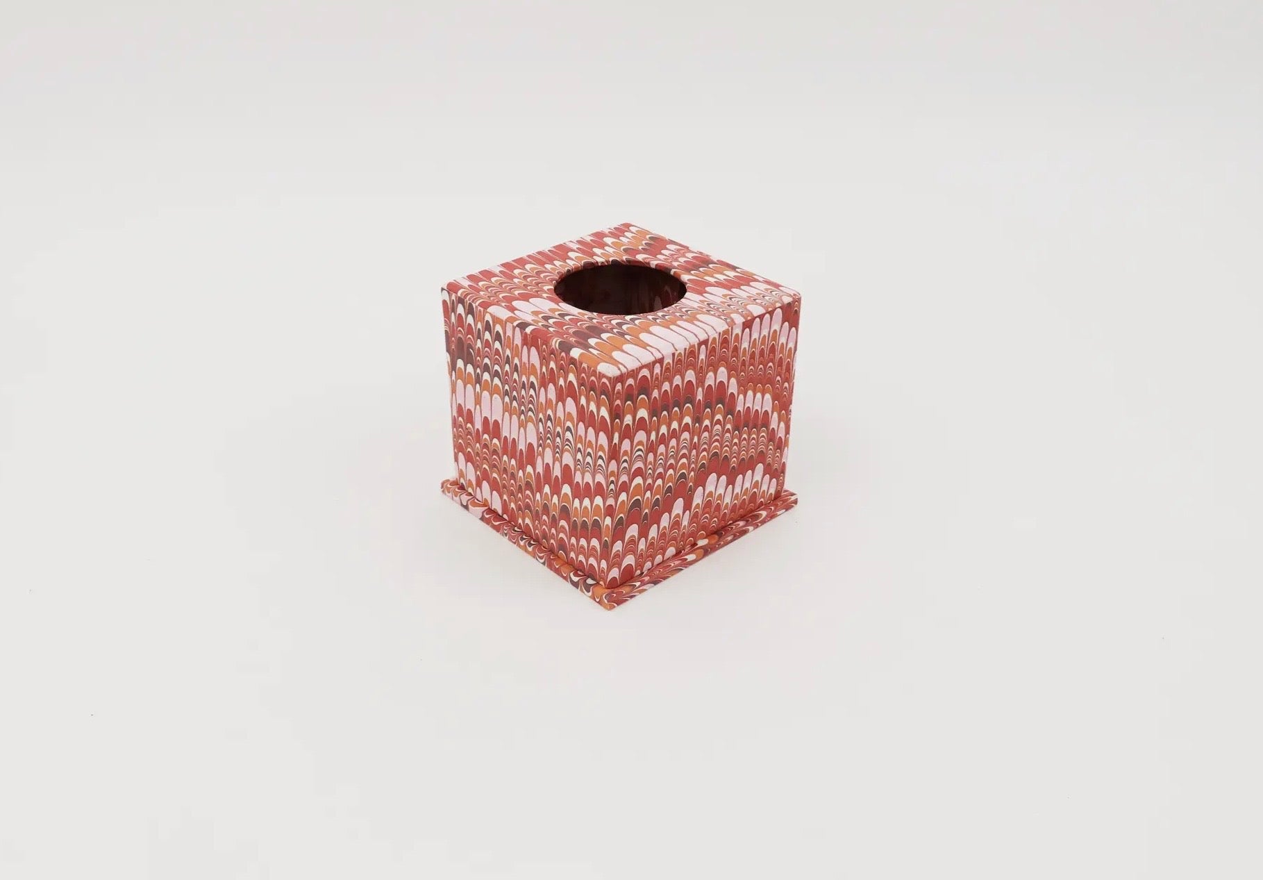 Marbled Square Tissue Box