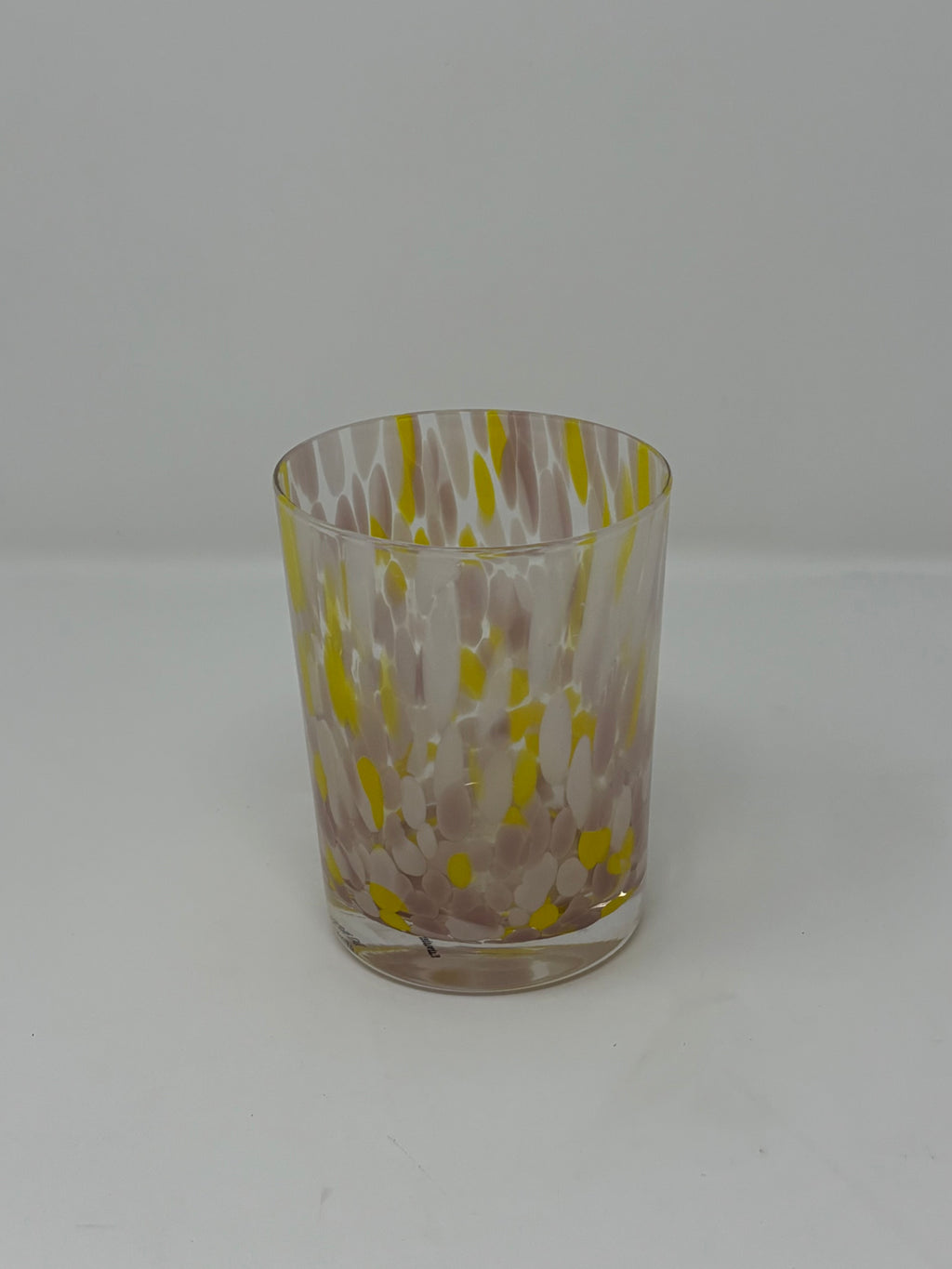 Pink & Yellow Speckled Glasses