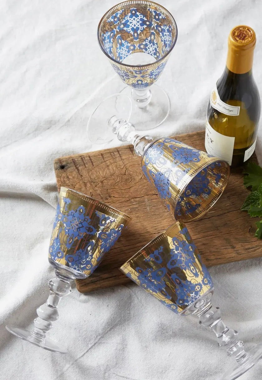 Set of 4 Patina Vie Paris Reign Goblets
