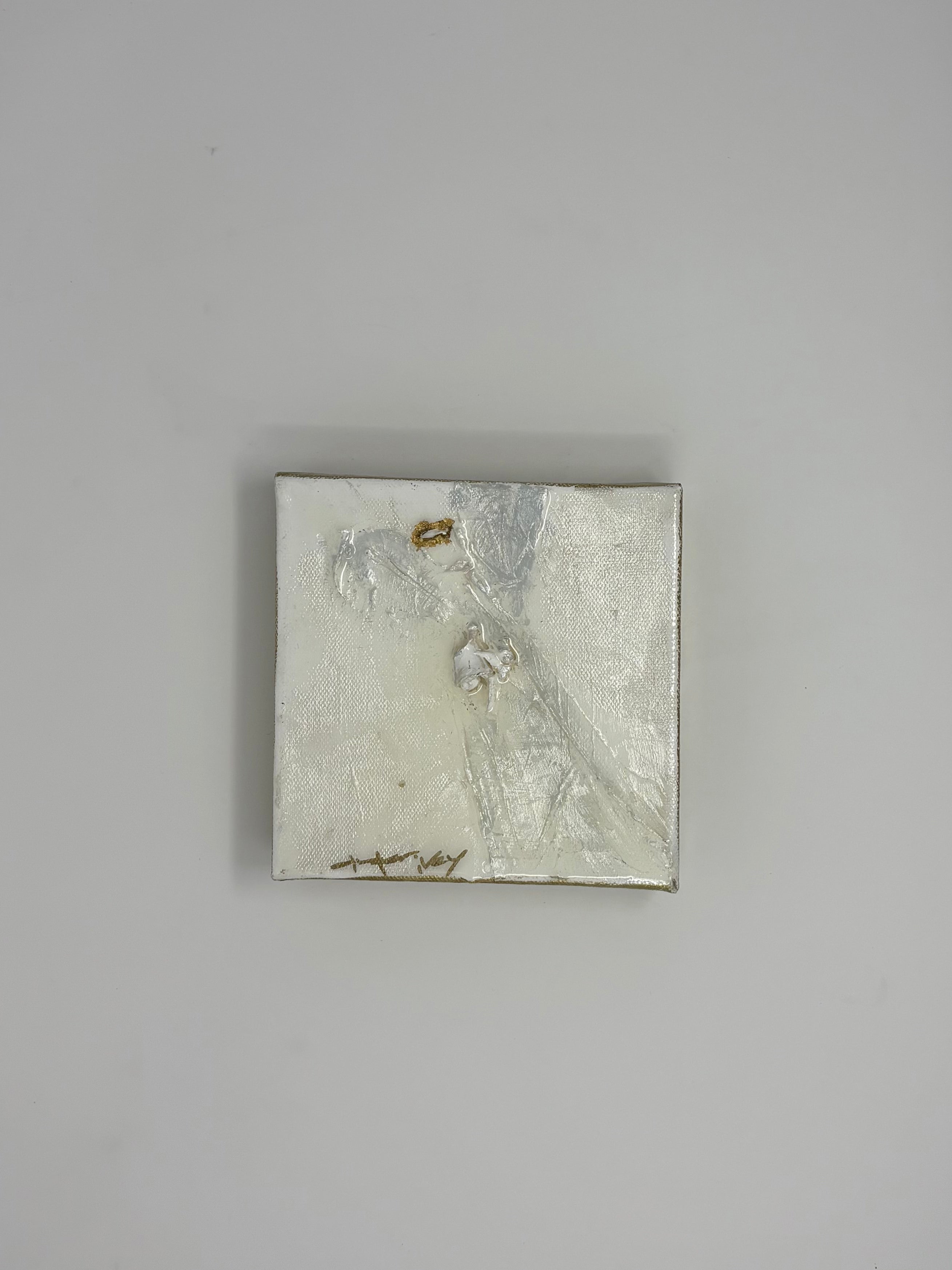 Small Abstract Angel Artwork