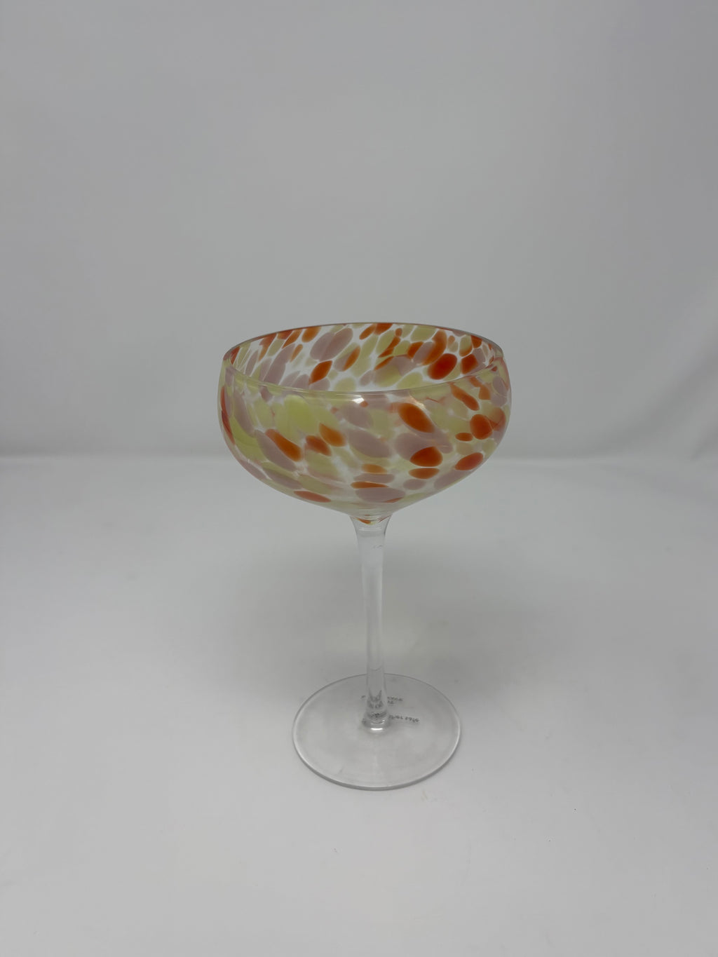 Speckled Wine Glass 2