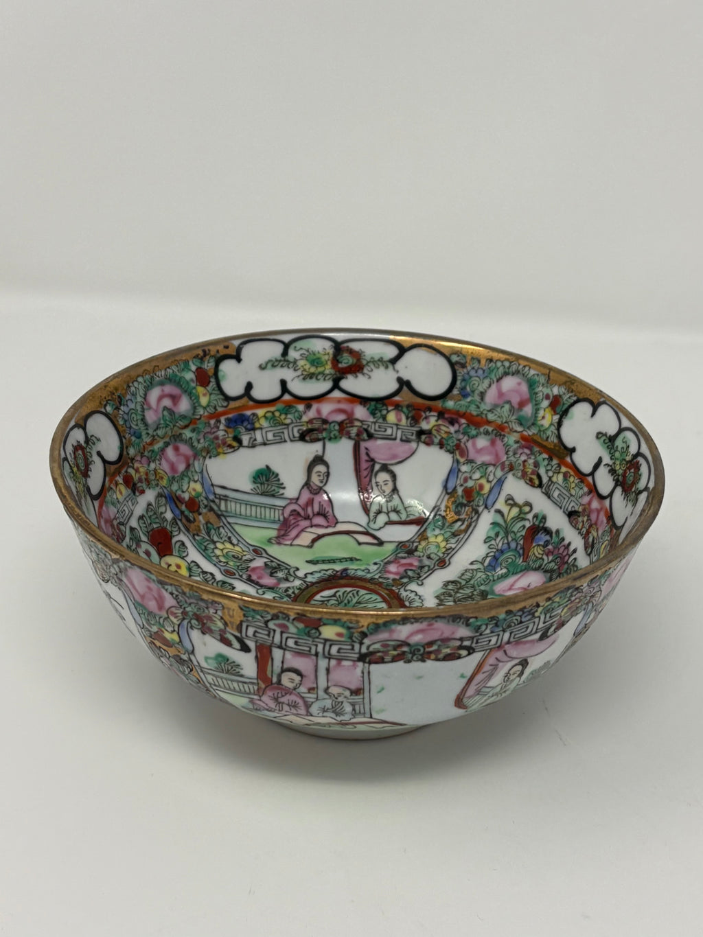 Vintage Rose Medallion Bowl