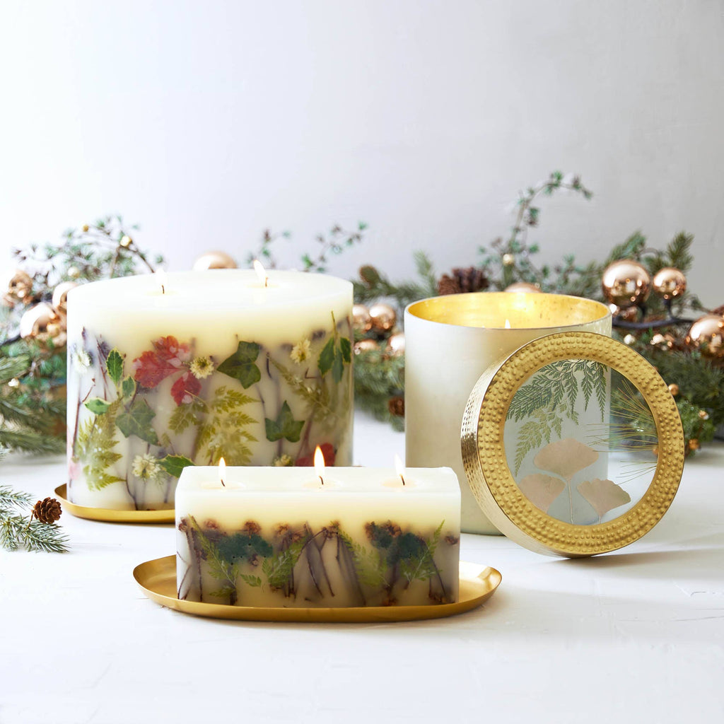 Forest Brick Botanical Candle